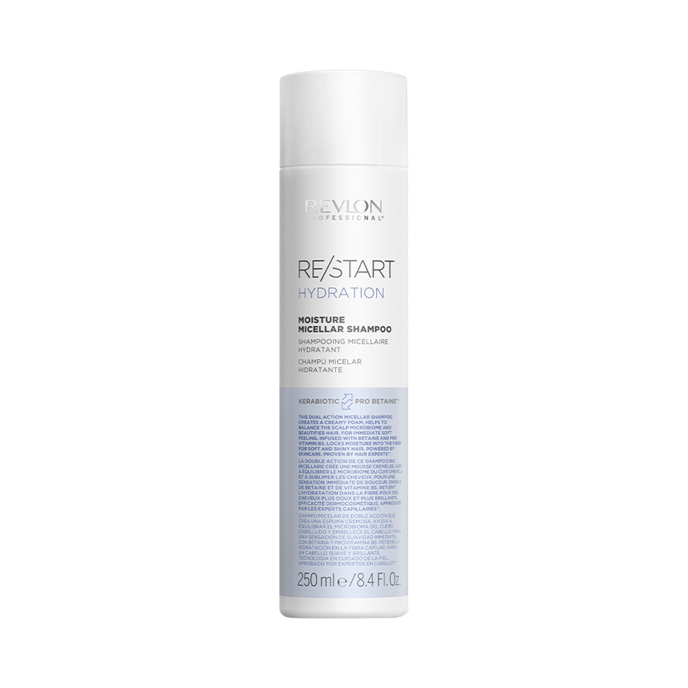 Shampoo Revlon RE/Start Hydration Moisture Micellar para cabello normal a seco 250 ml