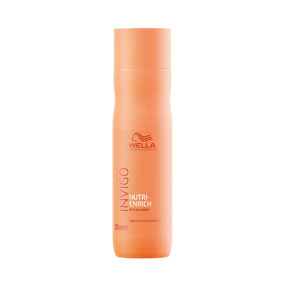Shampoo Wella Invigo NutriEnrich para cabello seco o dañado 250 ml