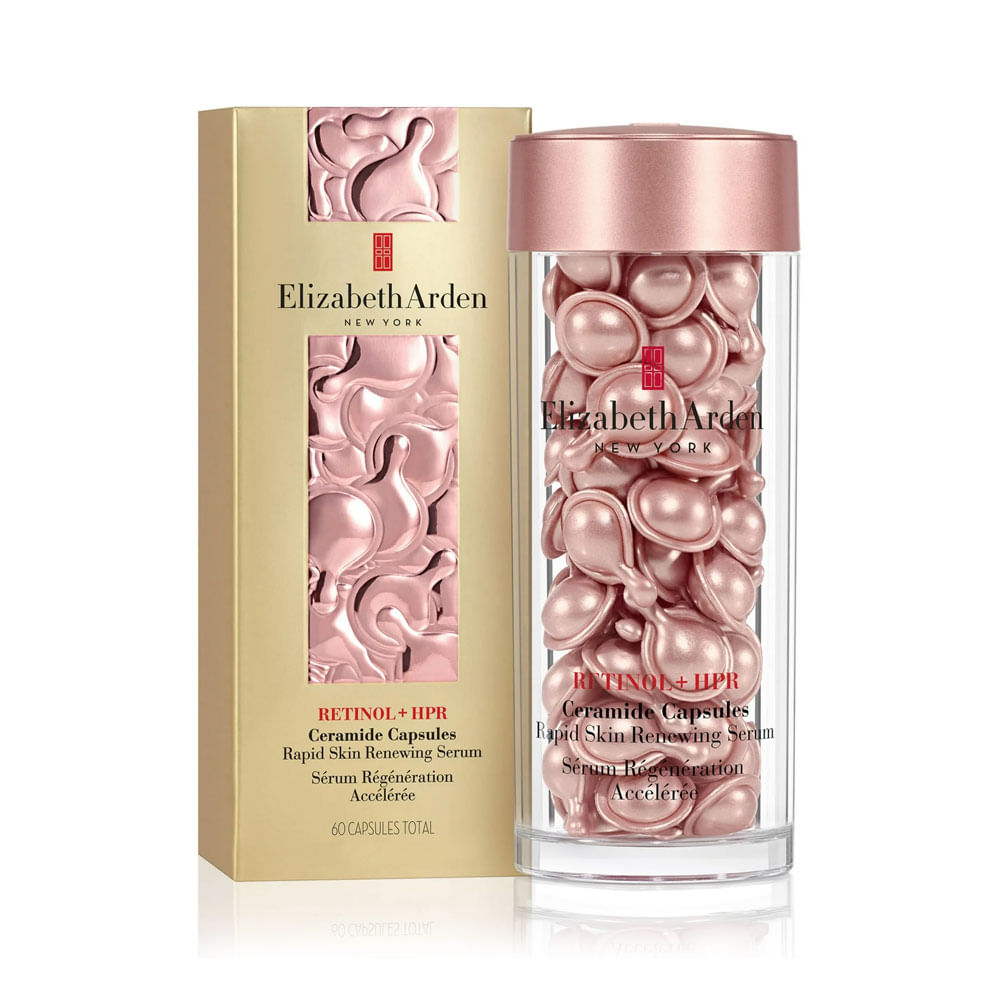 Sérum Renovador Elizabeth Arden Ceramide Retinol + HPR 60 Cápsulas Antiedad