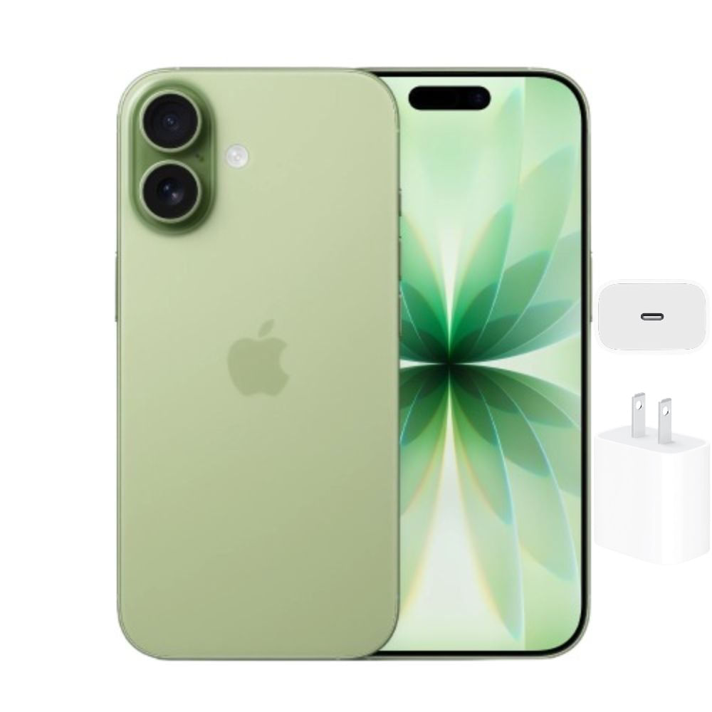 Celular Apple iPhone 17 256GB eSIM 120Hz Sage + Cargador 20w