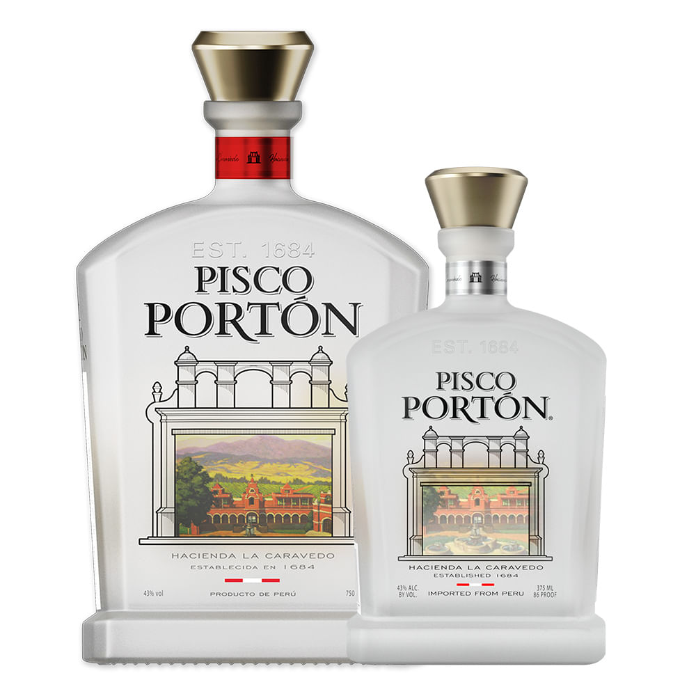 Combo Pisco Portón Queb 750ml  + Pisco Portón Achol  375ml