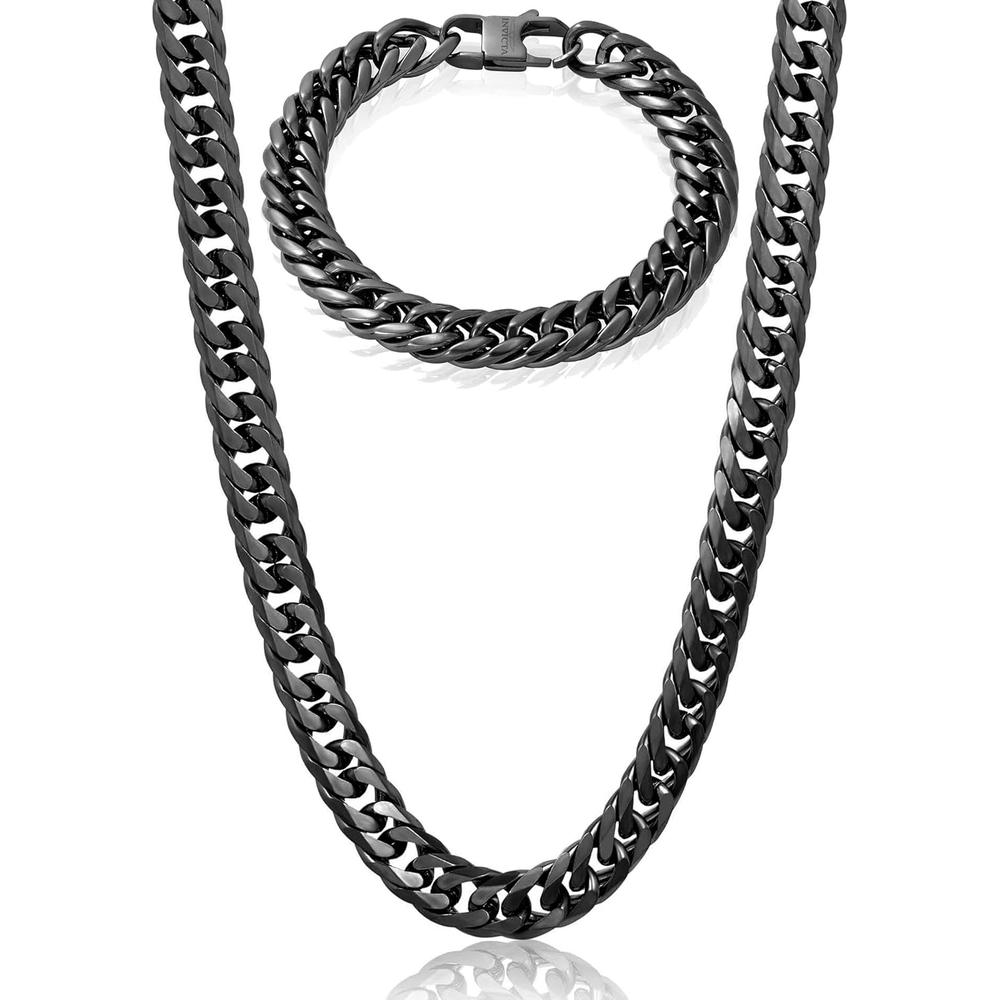 SET INVICTA JEWELRY HOMBRE | NEGRO