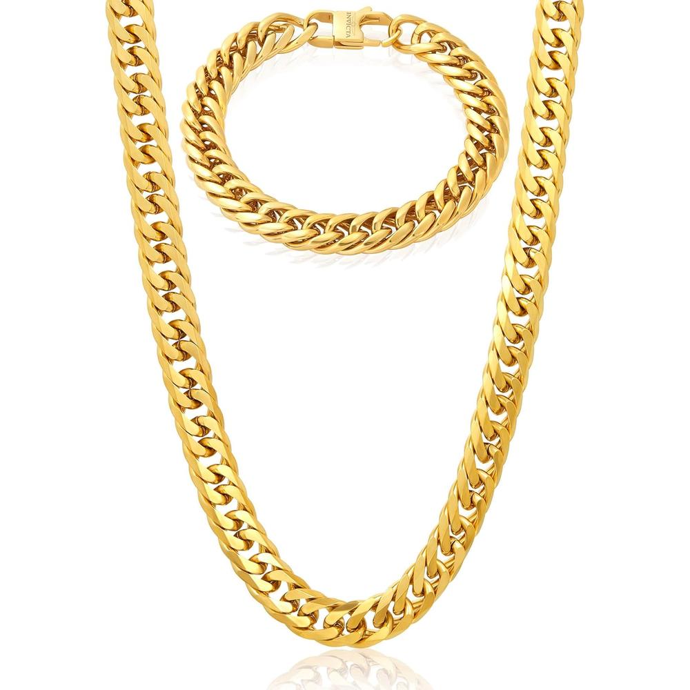 SET INVICTA JEWELRY HOMBRE | ORO