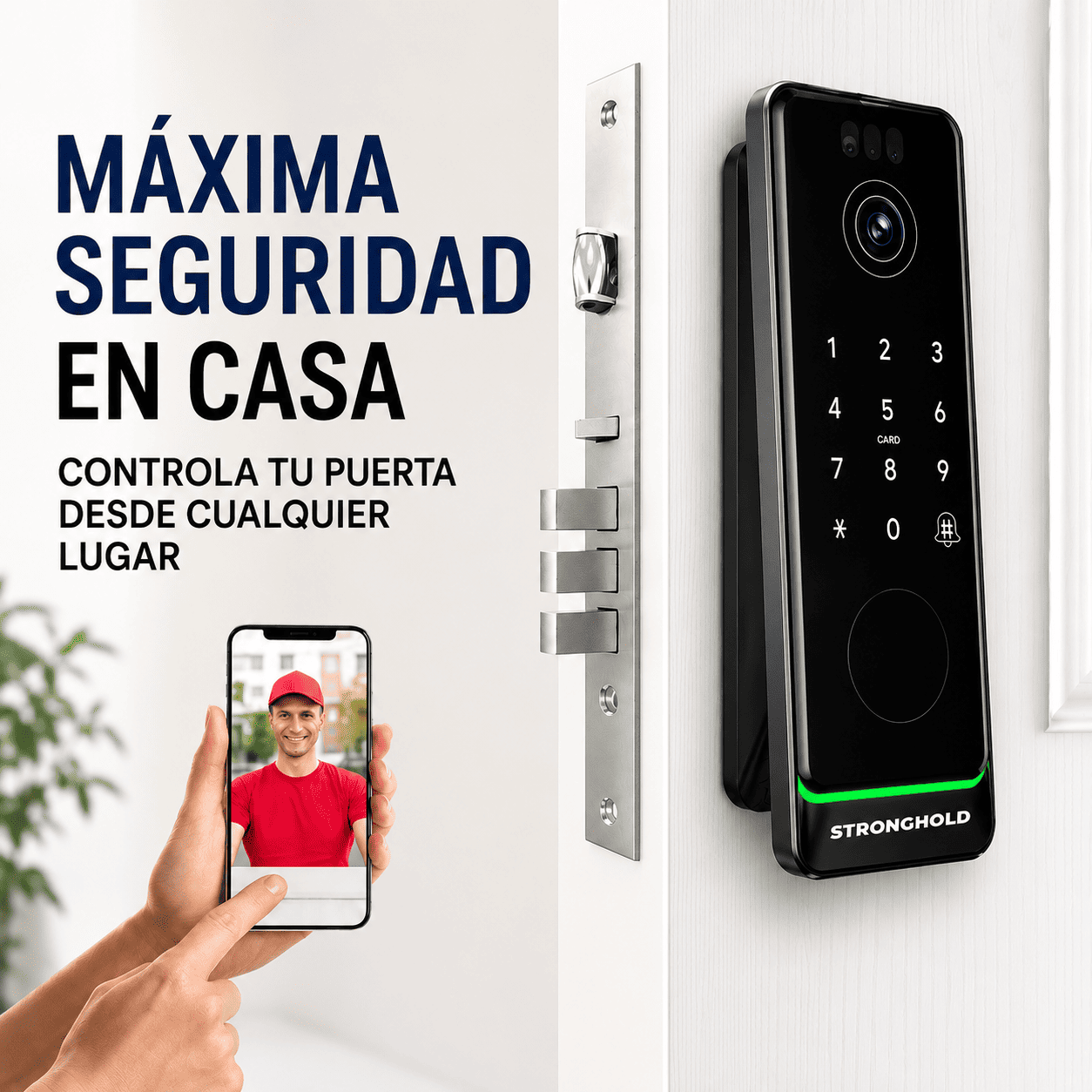 Cerradura Digital LUX con Cámara y Video