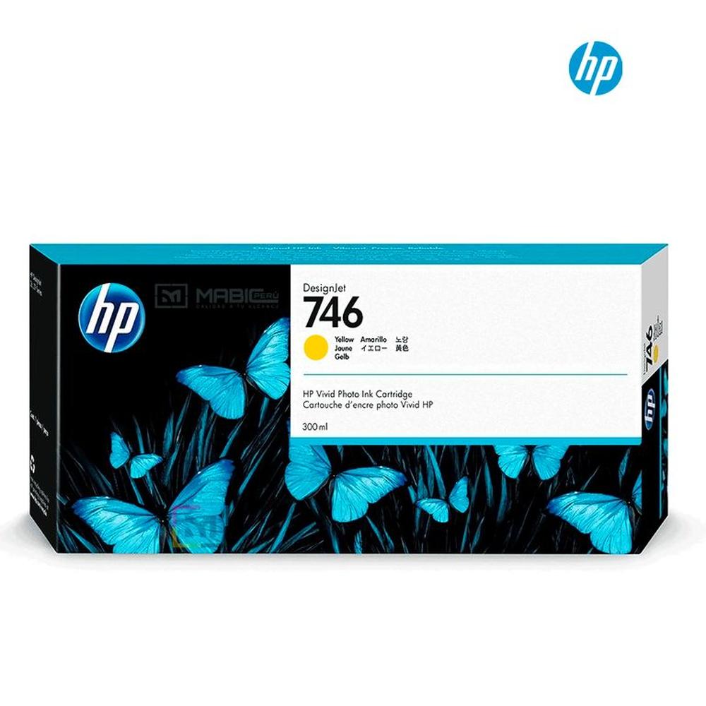 Cartucho de Tinta HP 746 Amarillo P2V79A Original