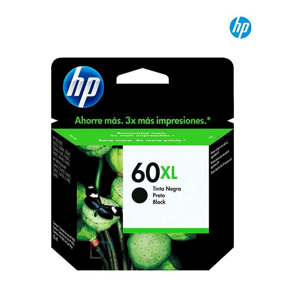 Cartucho de Tinta HP 60XL Negro CC641WL Original