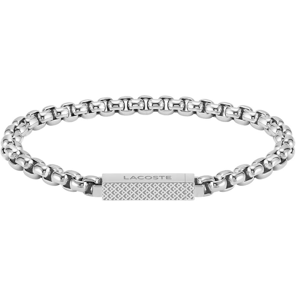 PULSERA LACOSTE L'ESSENTIEL HOMBRE | SILVER