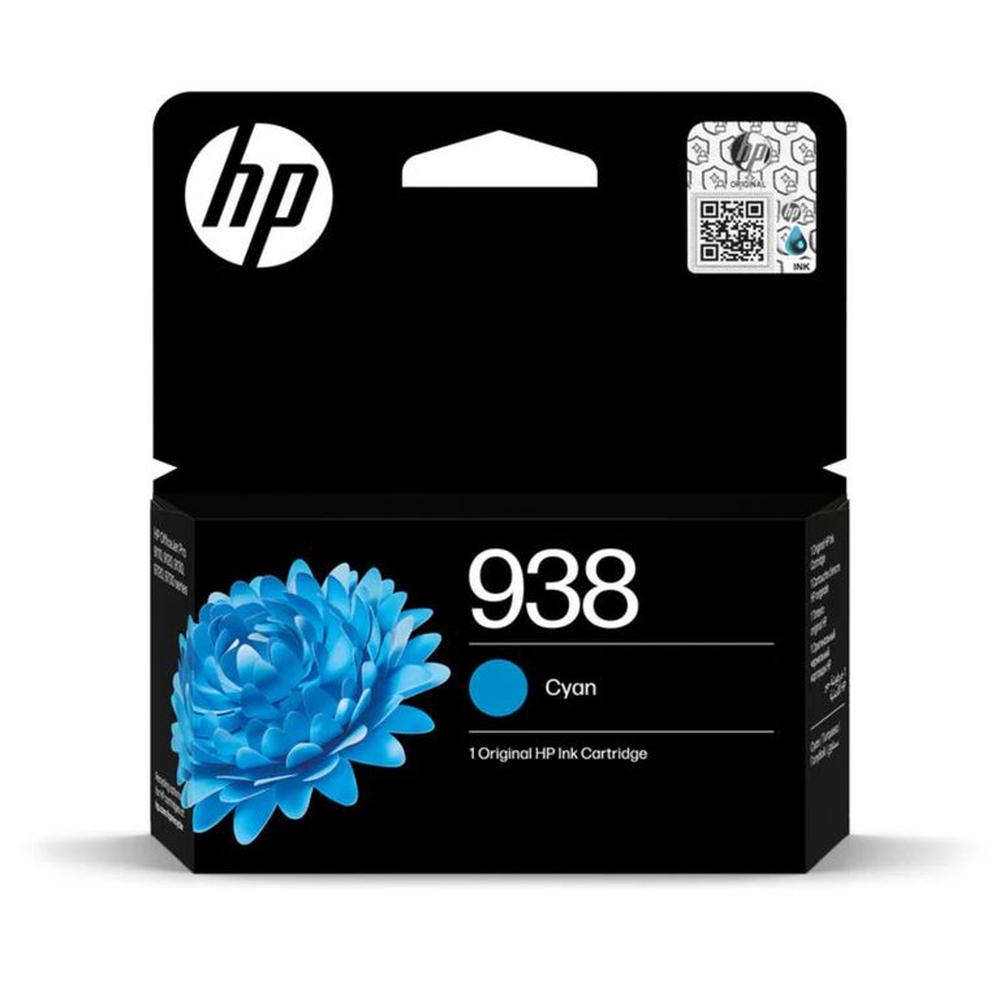 Cartucho de Tinta HP 938 Cian Original – 4S6X5PL