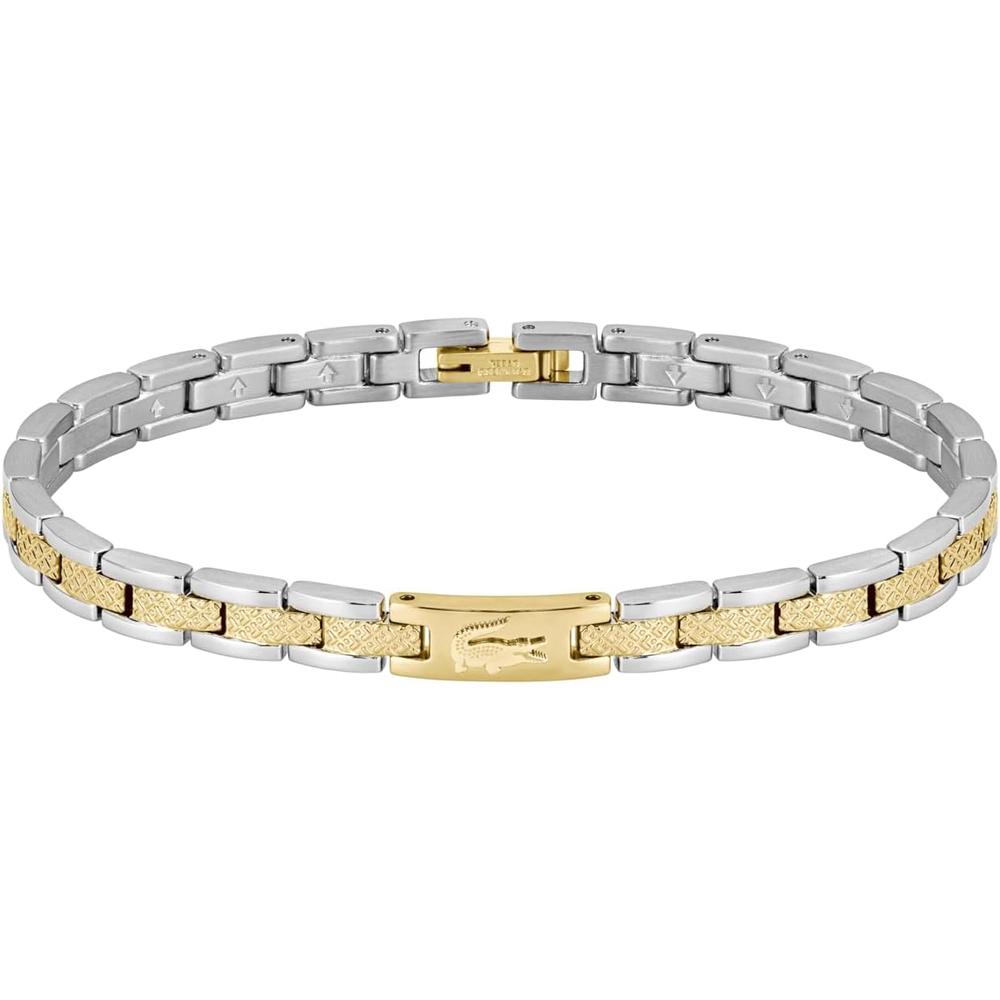 PULSERA LACOSTE METROPOLE UNISEX | GOLD/SILVER