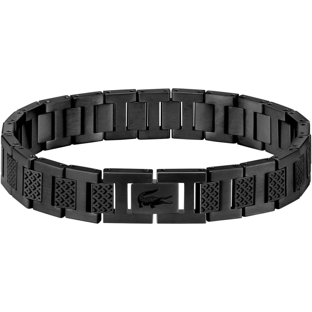 PULSERA LACOSTE METROPOLE ESLABONES H UNISEX | BLACK