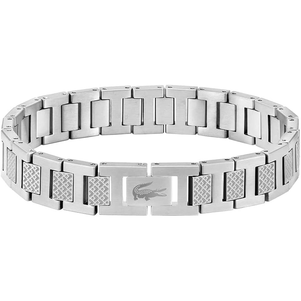 PULSERA LACOSTE METROPOLE ESLABONES H UNISEX | SILVER