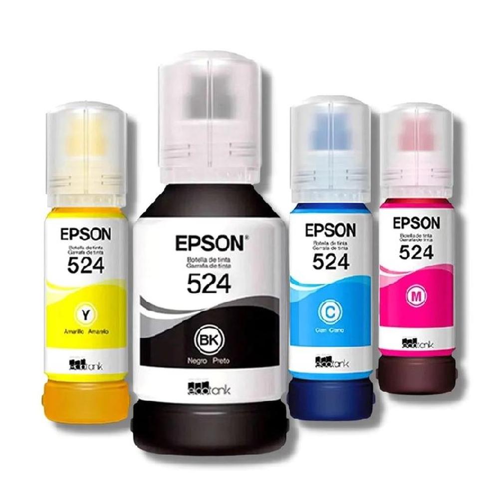 Tinta Epson 524 Pack 4 Colores