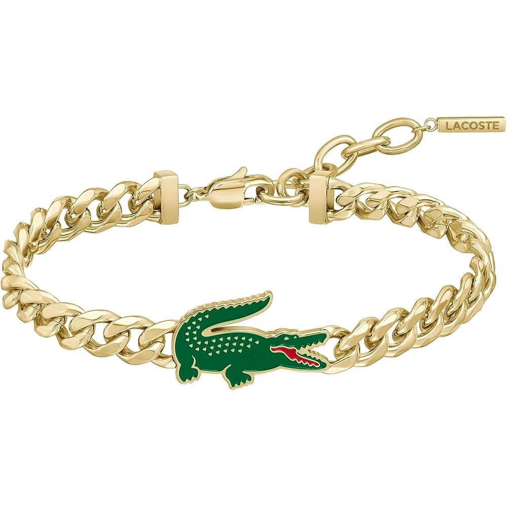 PULSERA LACOSTE ARTHOR HOMBRE | DORADO