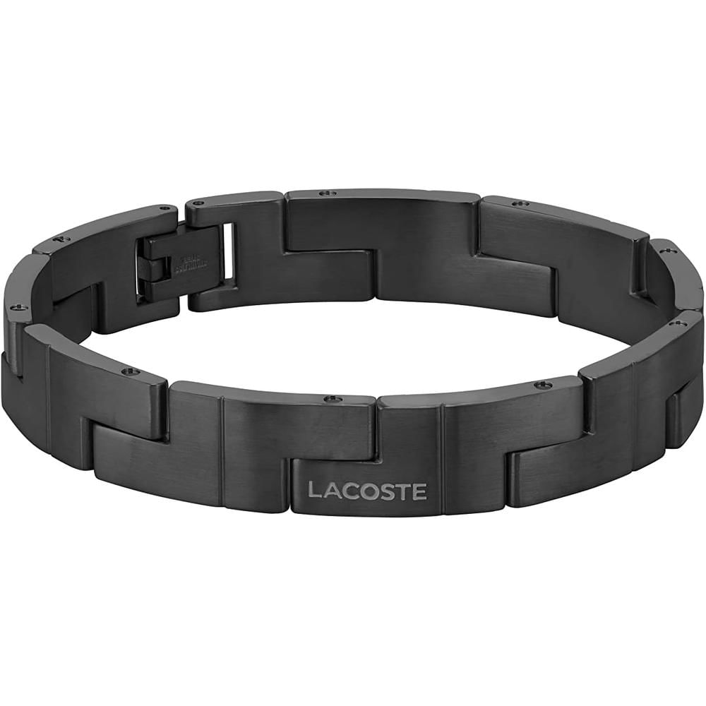 PULSERA DE CADENA LACOSTE HOMBRE | BLACK
