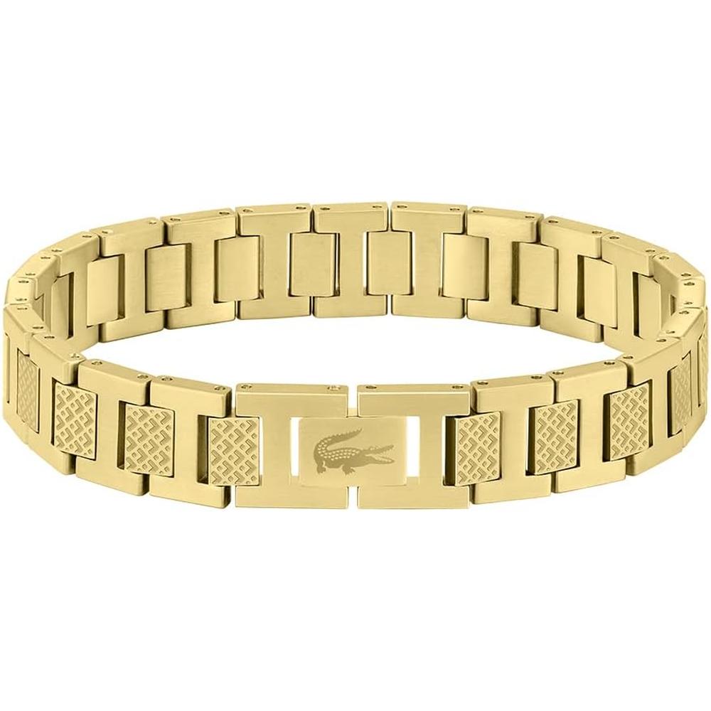 PULSERA LACOSTE METROPOLE ESLABONES H UNISEX | GOLD