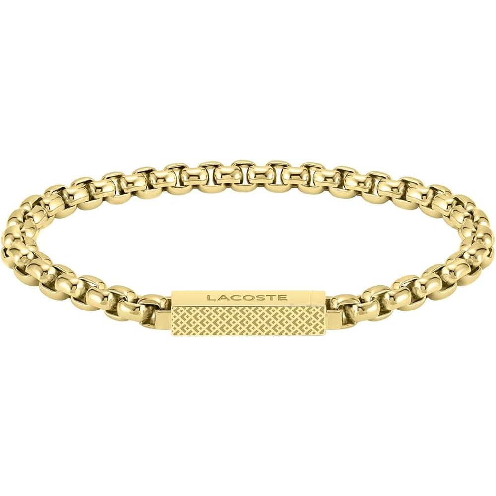 PULSERA LACOSTE L'ESSENTIEL HOMBRE | GOLD