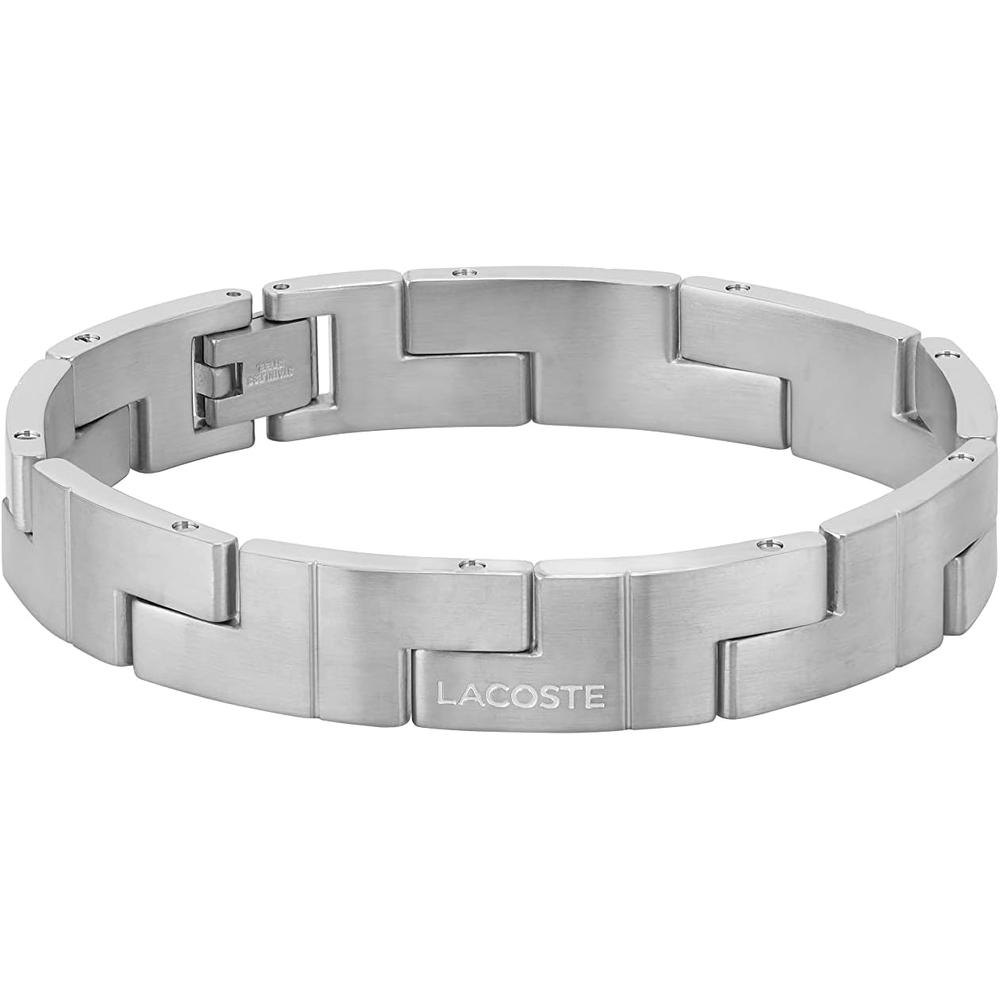 PULSERA DE CADENA LACOSTE HOMBRE | SILVER