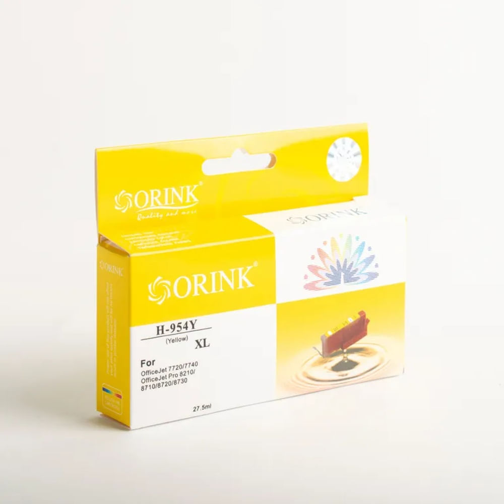 Cartucho de tinta Compatible 954 XL Amarillo  Yellow 27.5 ml