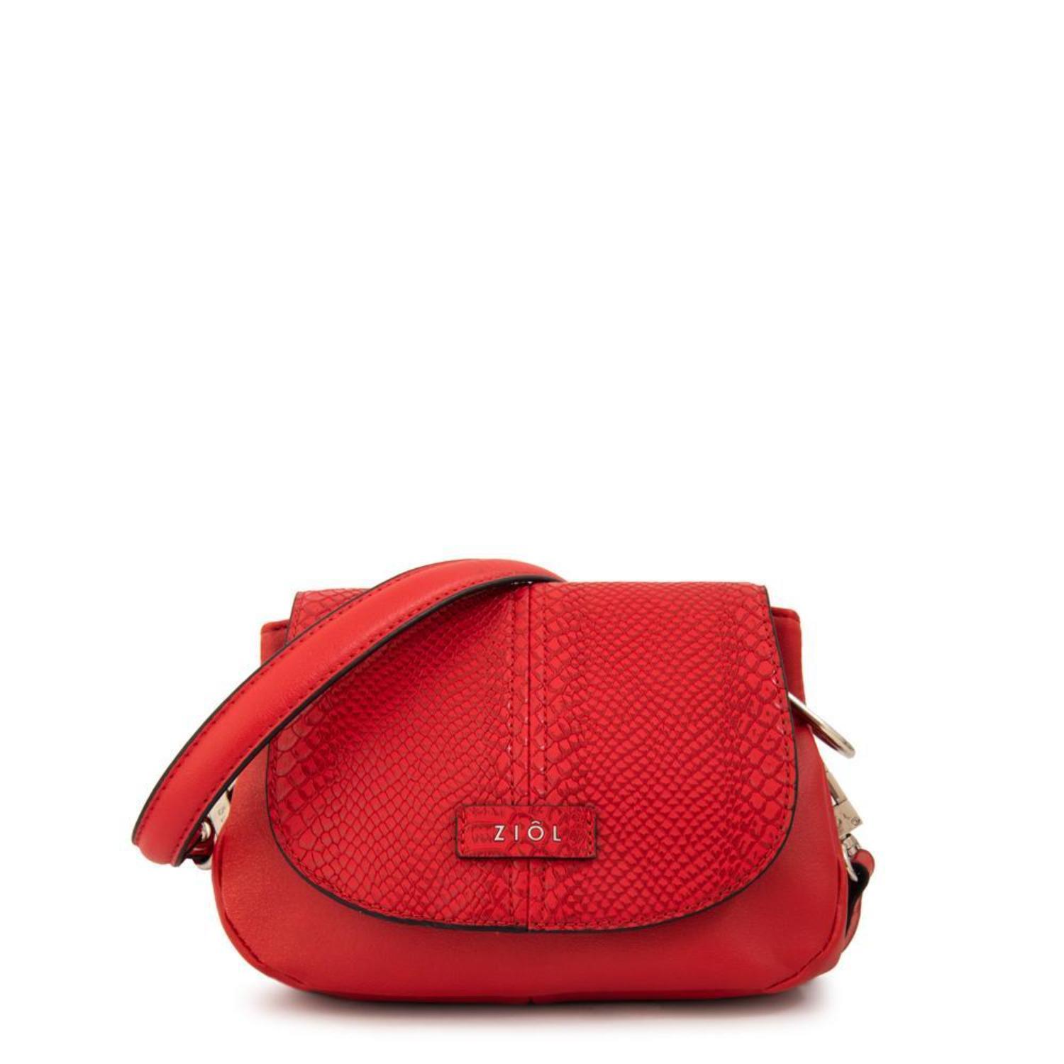 Cartera Crossbody Ziol Marcela Rojo