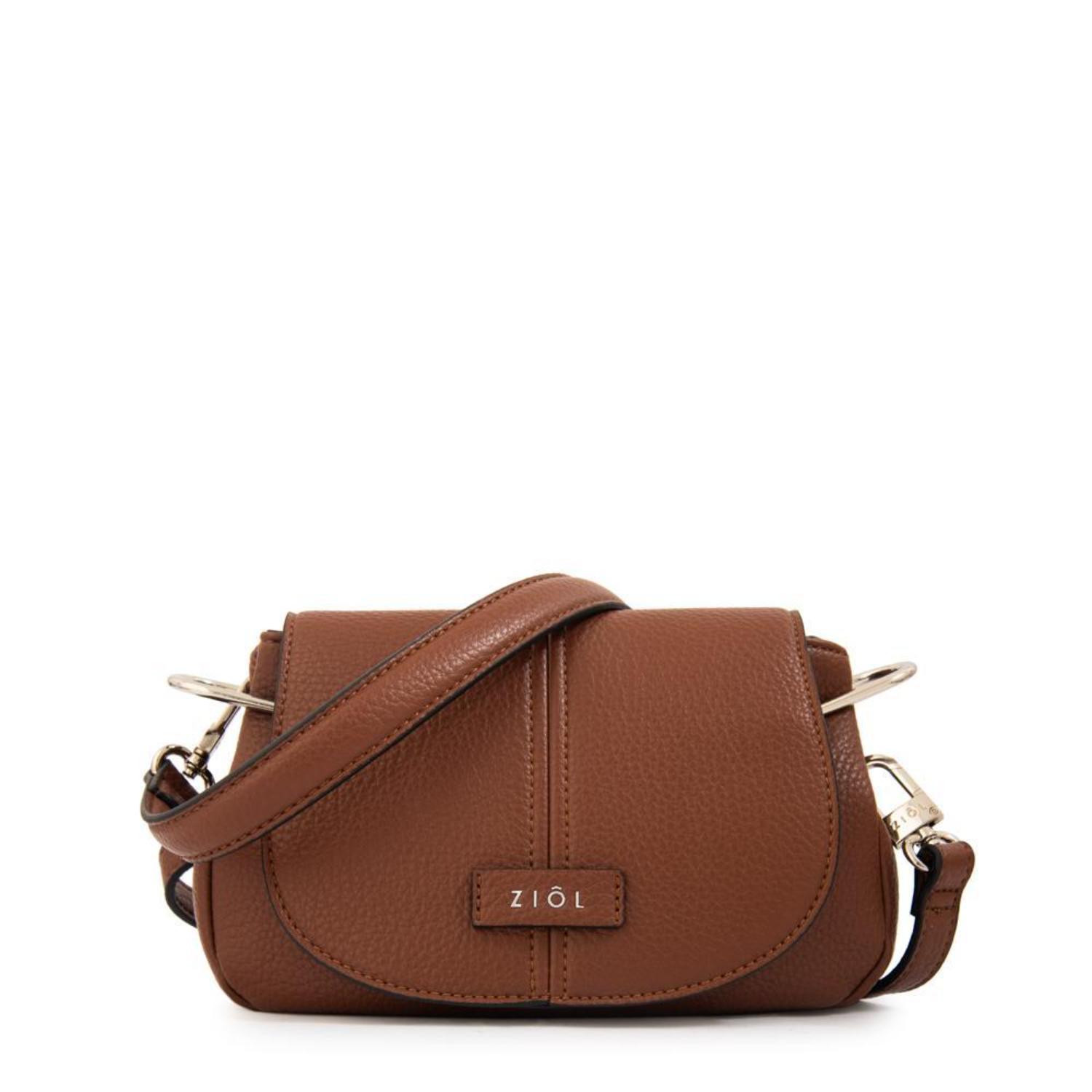 Cartera Crossbody Ziol Marcela Marrón