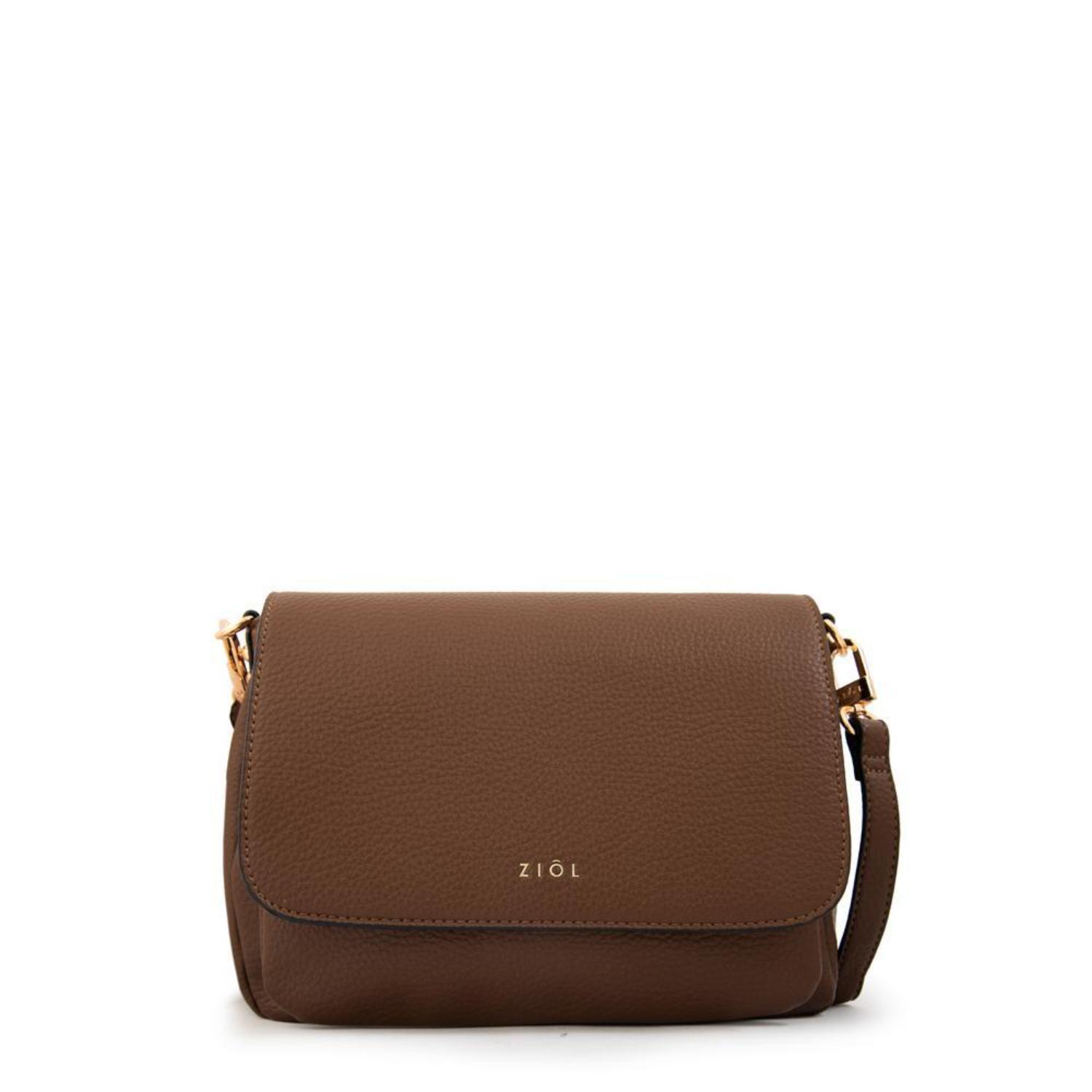 Cartera Crossbody Ziol Gwen Marrón