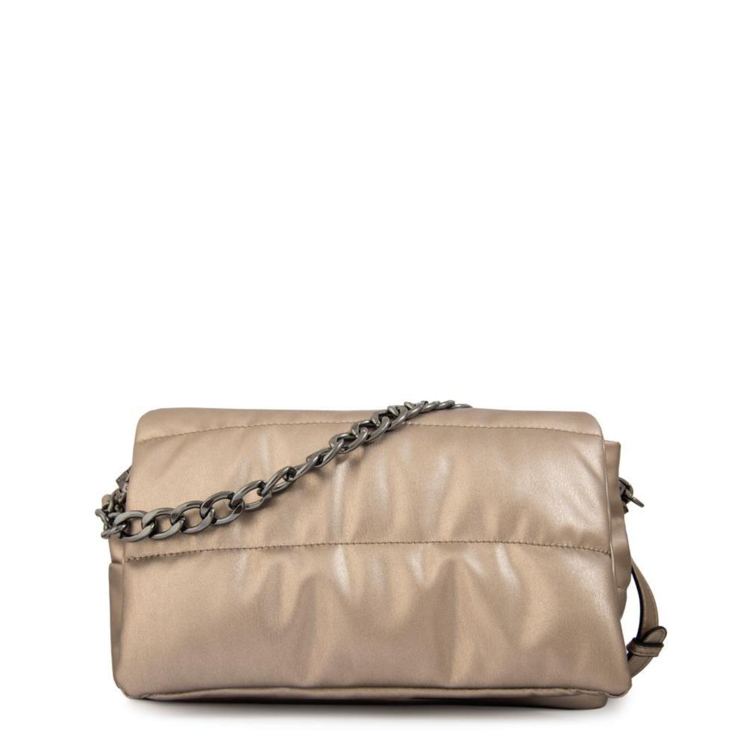 Cartera Crossbody Ziol Silvi Plateado
