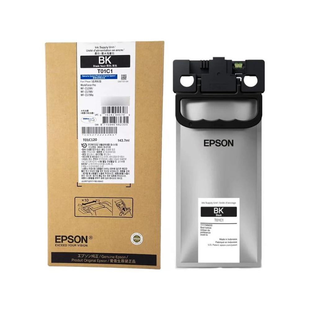 Tinta Epson T01C1 Negro T01C120 - 1437ml