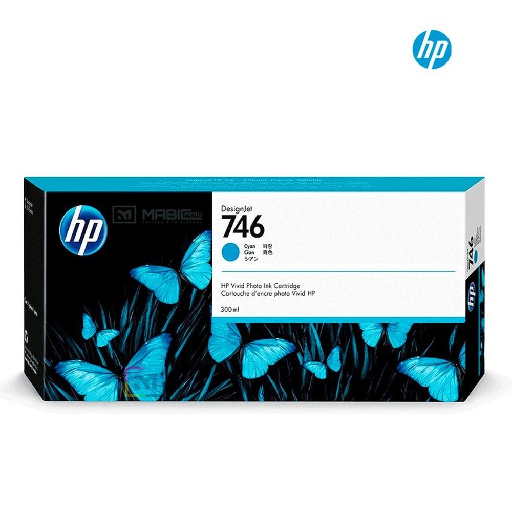 Cartucho de Tinta HP 746 Cian P2V80A Original