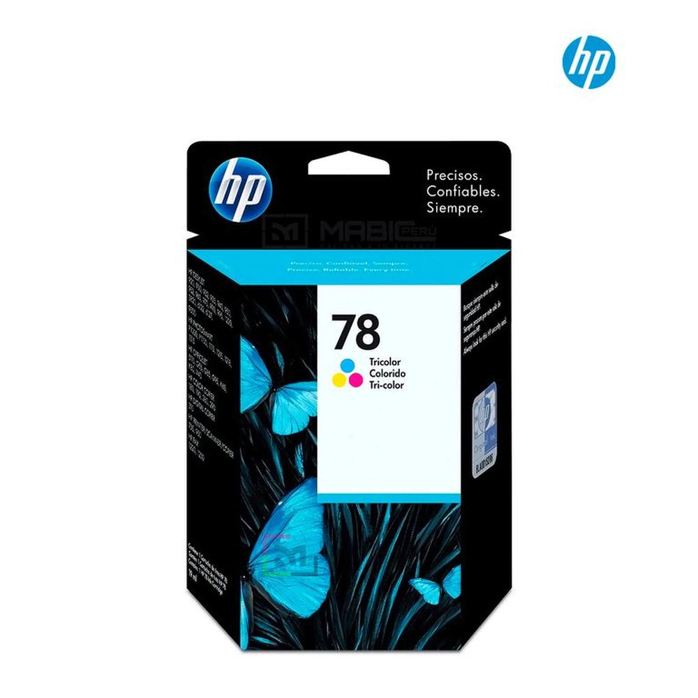 Cartucho de Tinta HP 78 Tricolor C6578DL Original