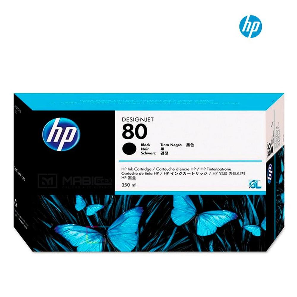 Cartucho de Tinta HP 80 Negro C4871A Original