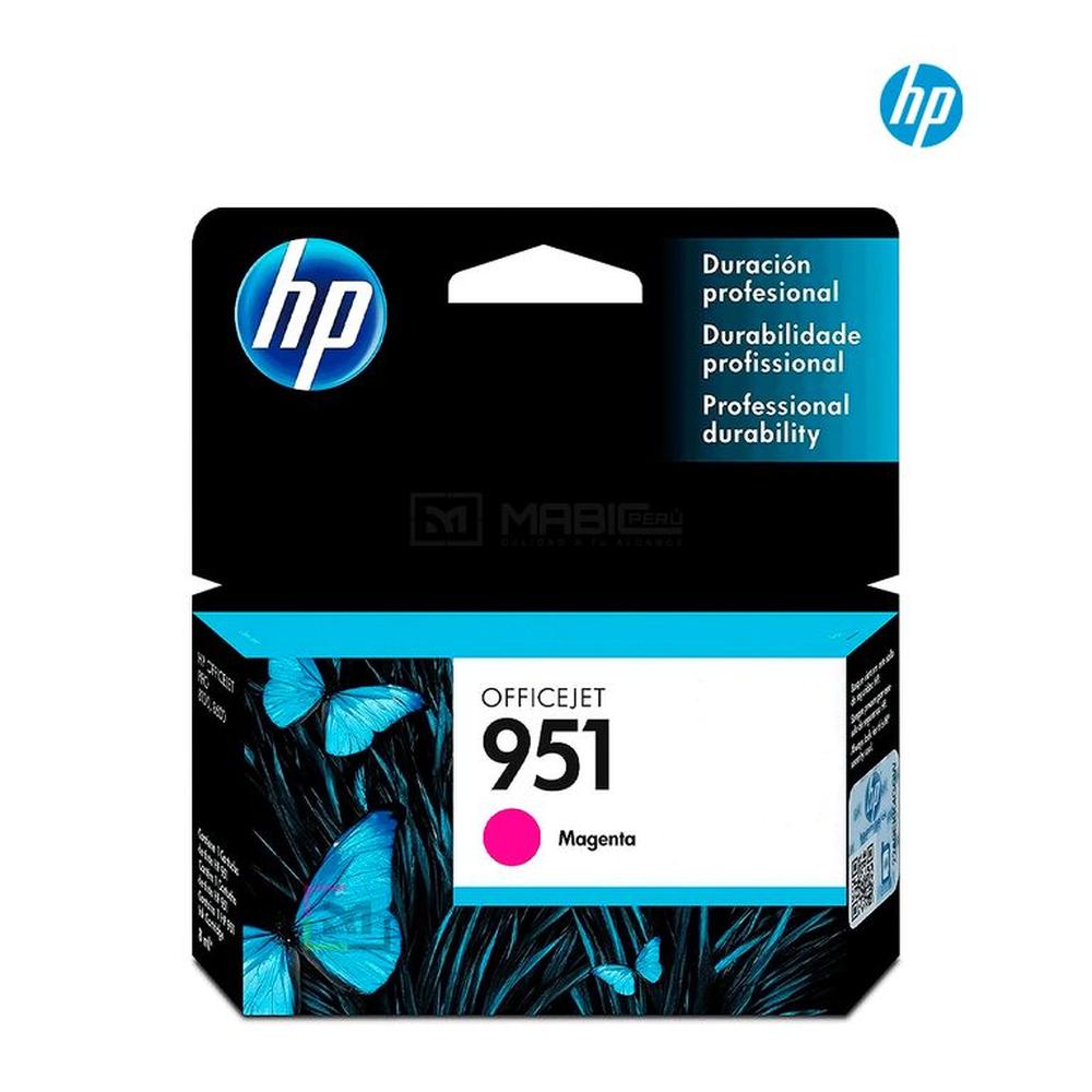 Cartucho de Tinta HP 951 Magenta CN051AL Original