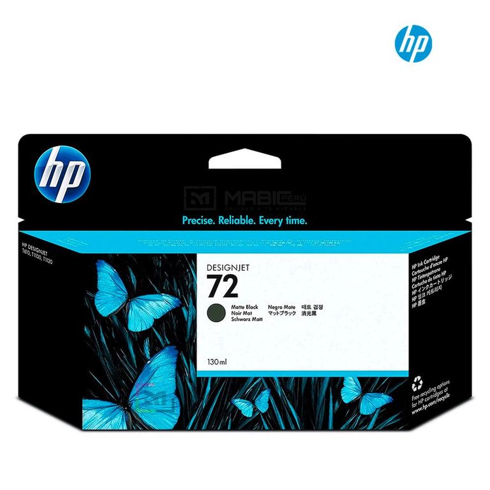 Cartucho de Tinta HP 72 Negro Mate C9403A Original