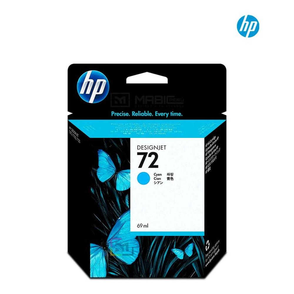 Cartucho de Tinta HP 72 Cian C9398A Original