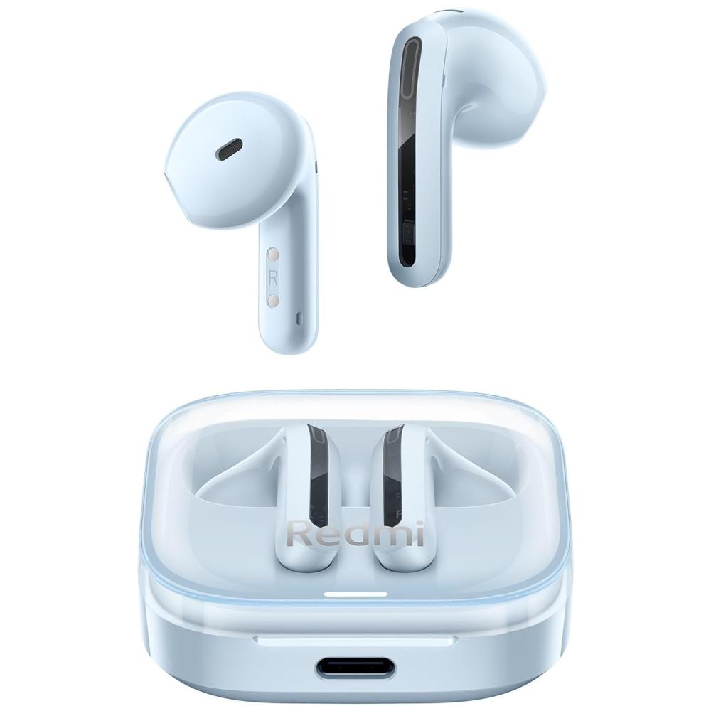 Xiaomi Audífonos Redmi Buds 6 Active Bluetooth 5.4 Azul 30H Estuche - 55694