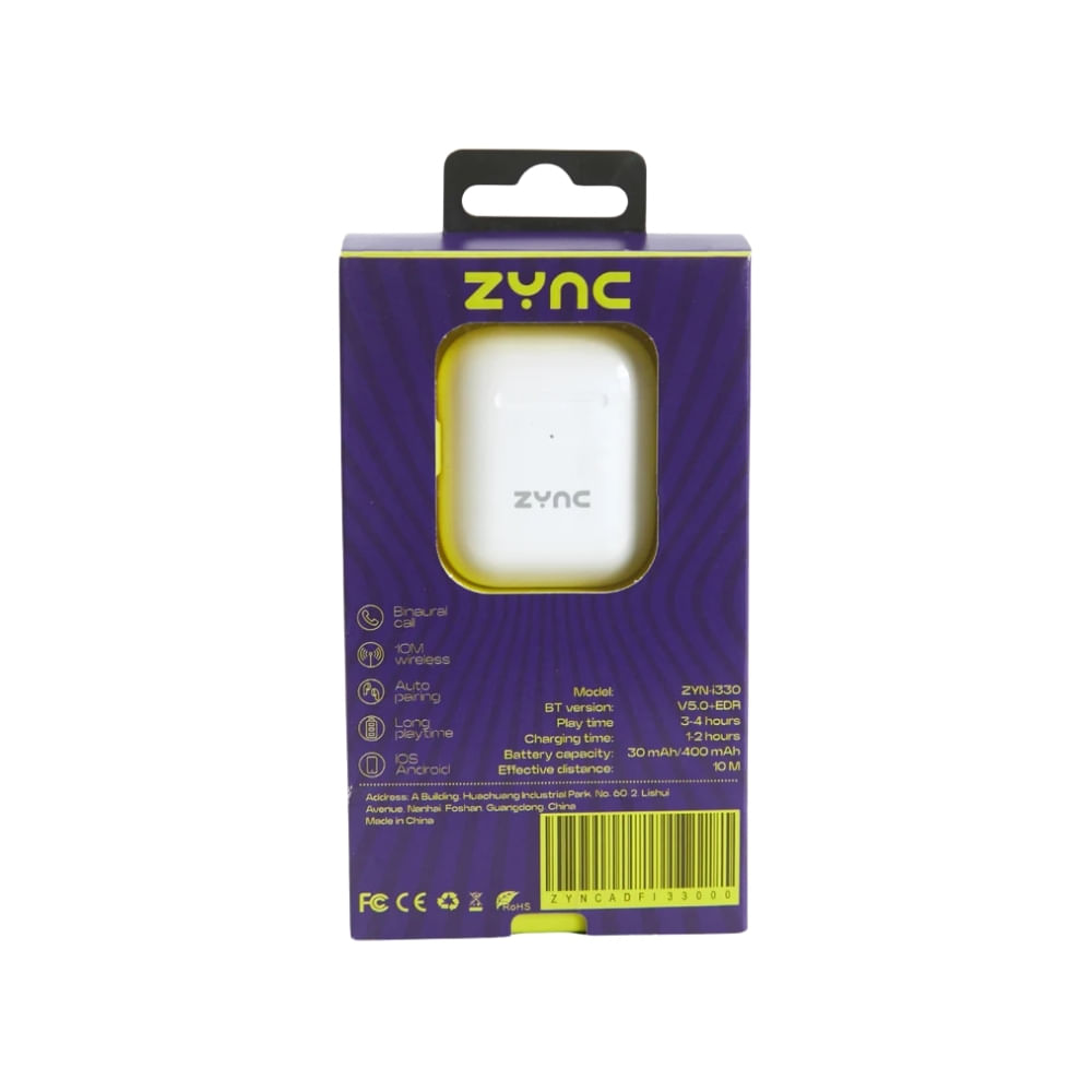 Audífonos Inalámbricos  ZYN-i330