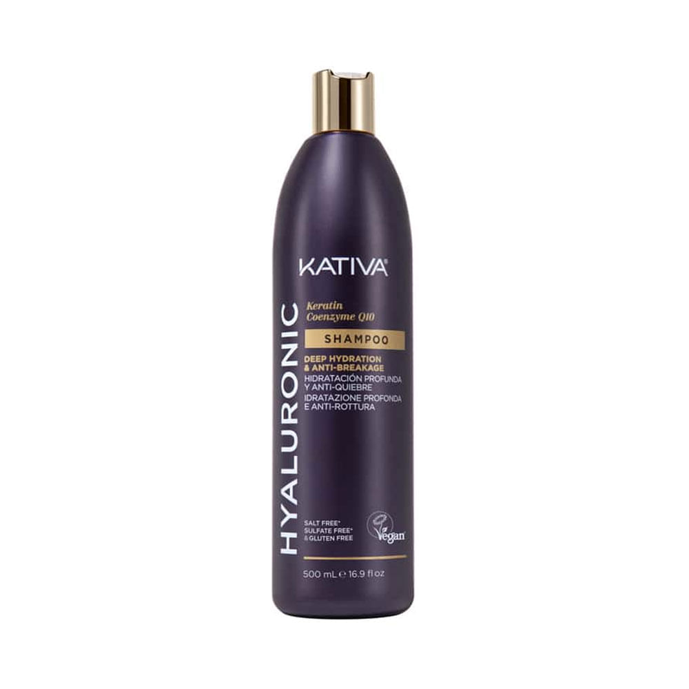 Shampoo Kativa Luxury Hyaluronic Keratin Q10 500 ml