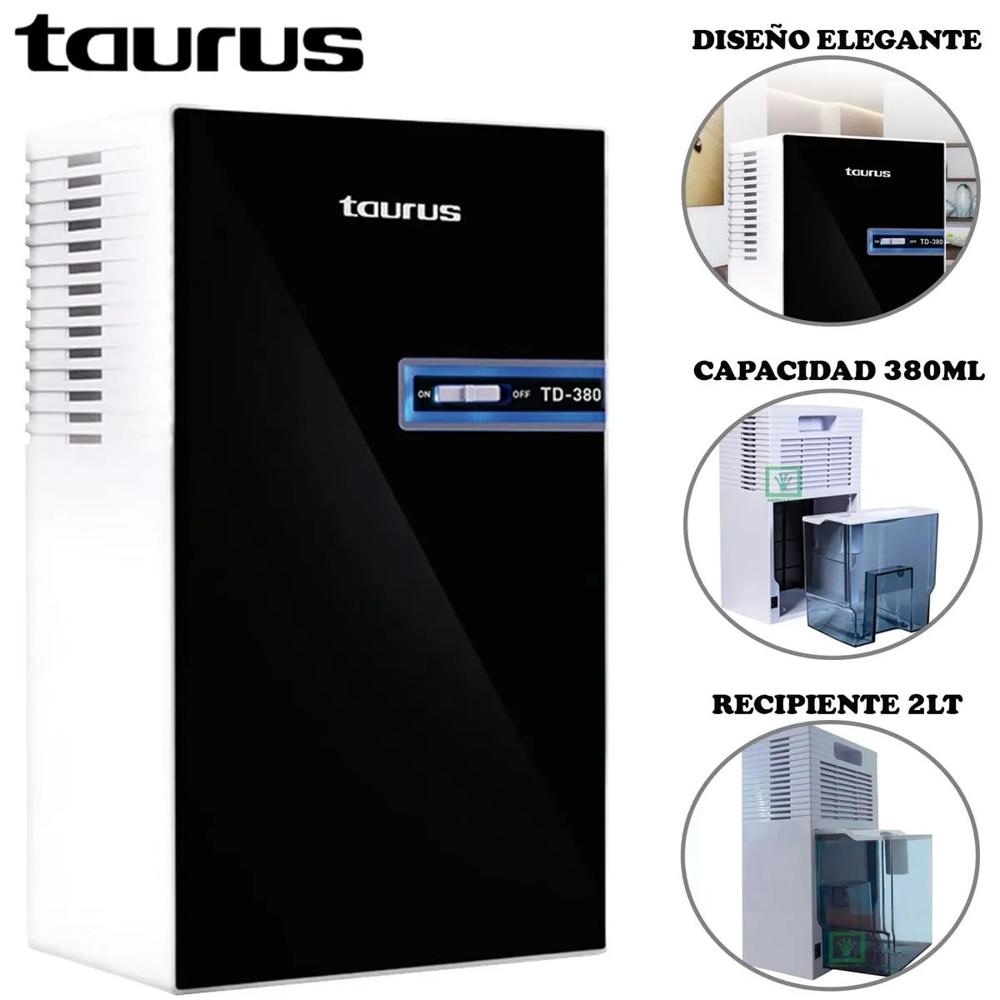 Deshumedecedor Digital Taurus TD-380 Blanco