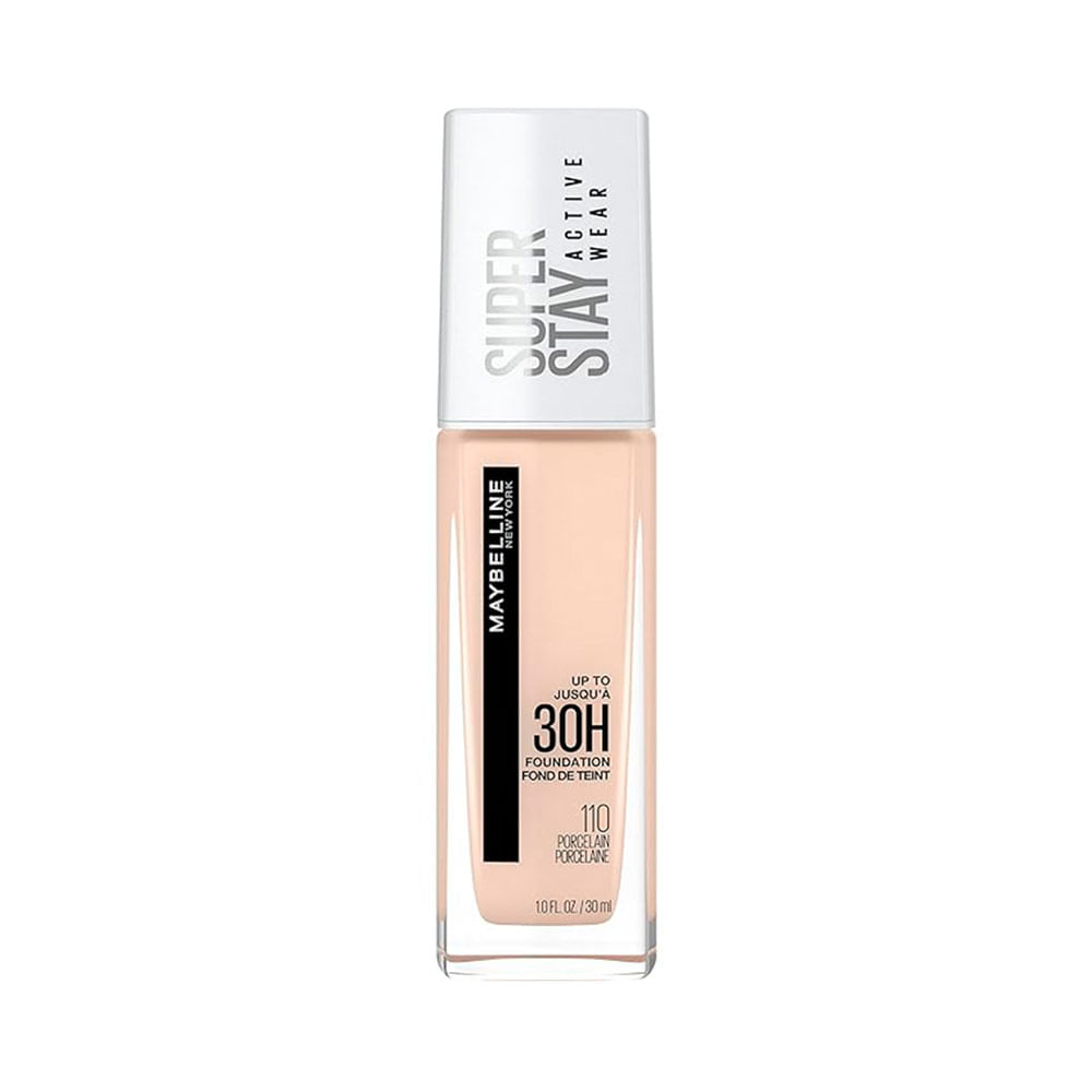Base Líquida Maybelline Super Stay Active Wear 30H 110 Porcelain