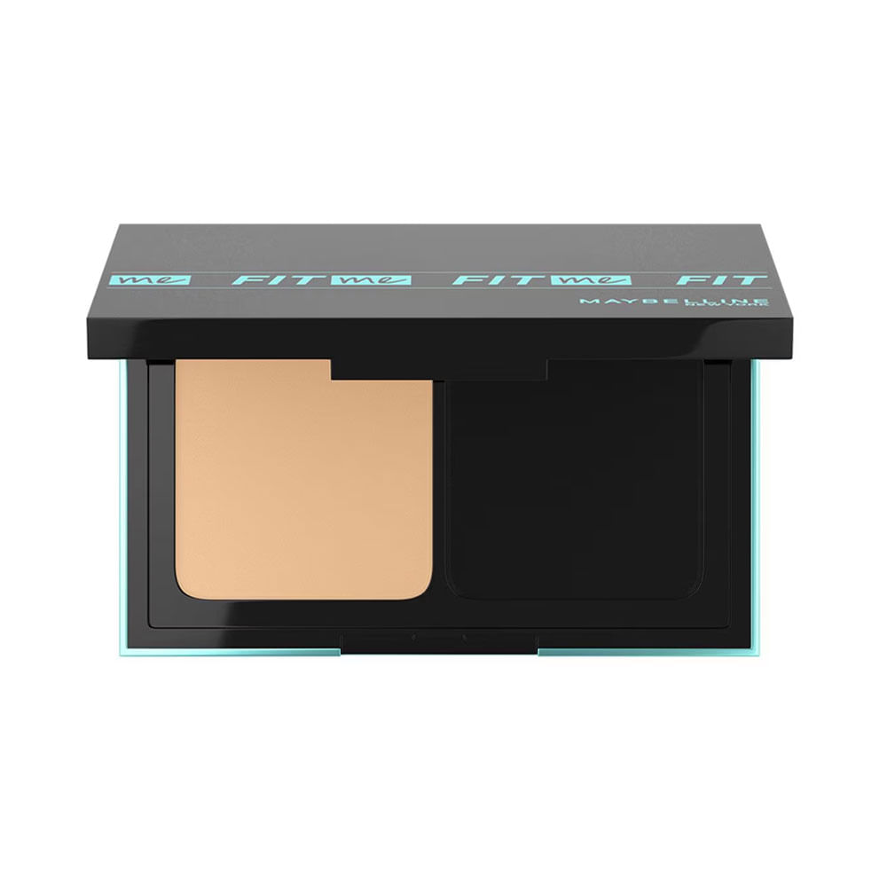 Base en Polvo Maybelline Fit Me Powder Foundation FPS 44 Mate 128 Warm Nude