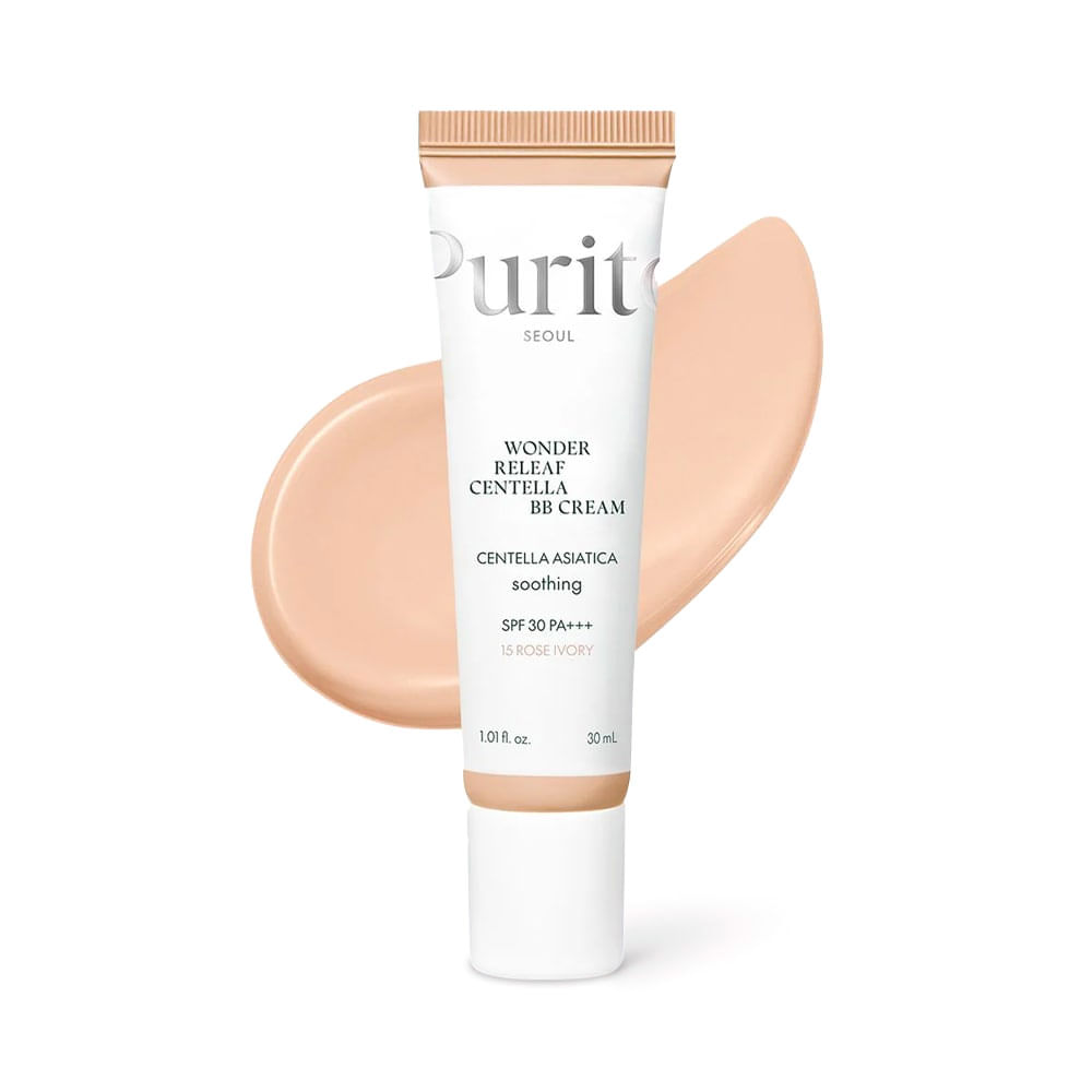 Crema BB Purito Wonder Releaf Centella Asiática FPS 30 PA+++ #15 Rosa Marfil