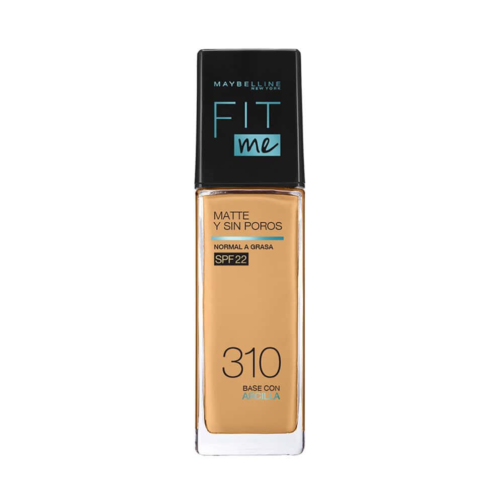 Base Líquida Maybelline Fit Me Matte + Poreless 310 Sun Beige