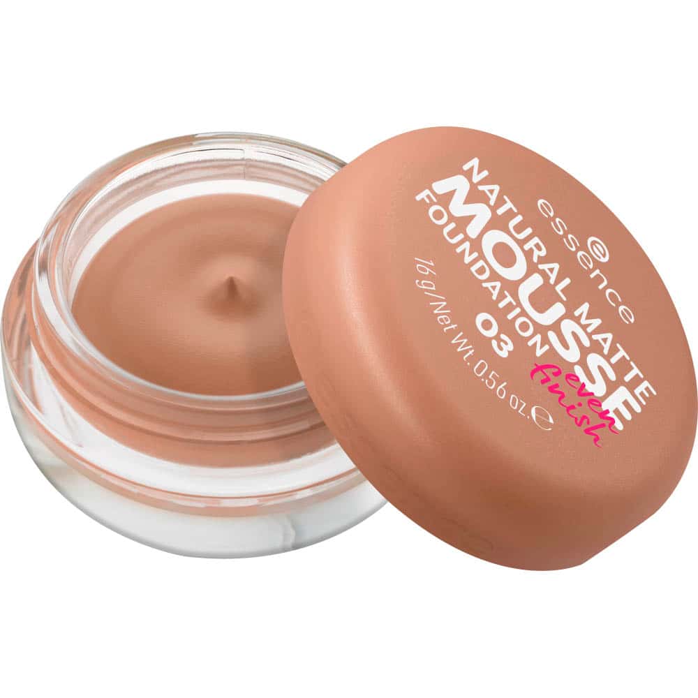 Base de maquillaje Essence Natural Matte Mousse Foundation 03