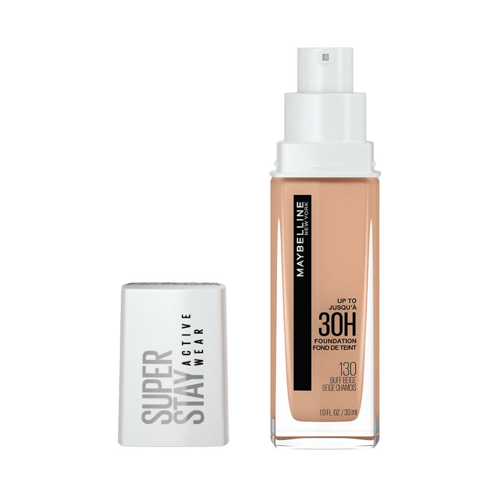Base Líquida Maybelline Super Stay Active Wear 30H 130 Buff Beige