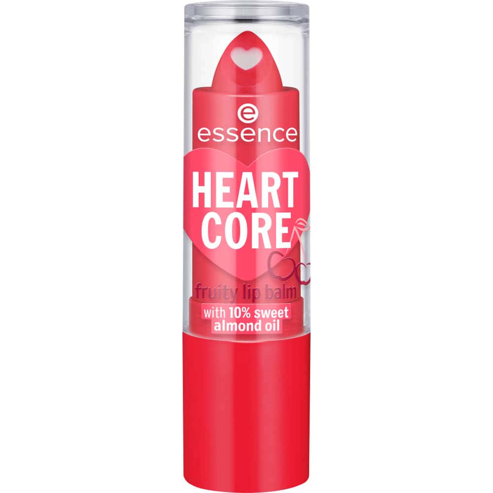 Bálsamo Labial Essence Heart Core Fruity 01 Crazy Cherry