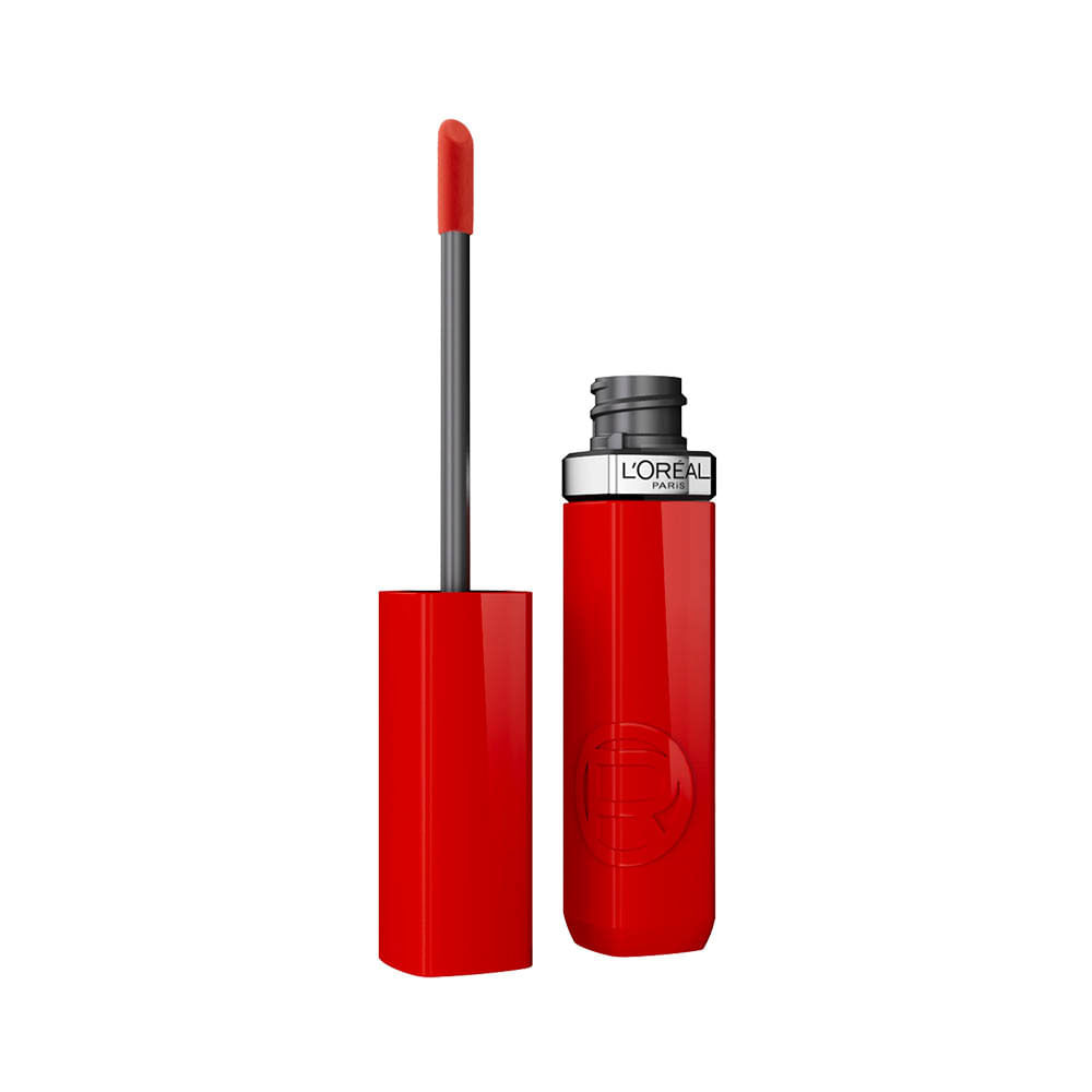 Labial Líquido L’Oréal Paris Infallible Laque Resistance 415 Red Bisou