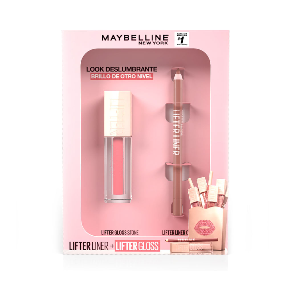 Pack Maybelline Lifter Liner + Lifter Gloss