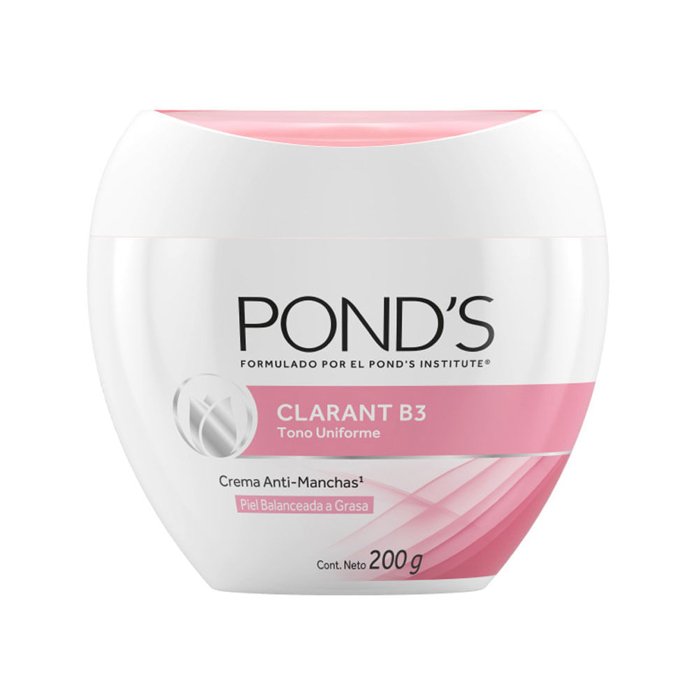 Crema facial Pond's Clarant B3 con vitamina B3 para piel normal a grasa 200 g