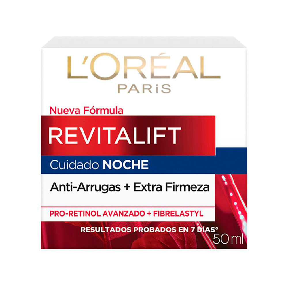 Crema facial noche L'Oréal Paris Revitalift Ácido Hialurónico 50 ml