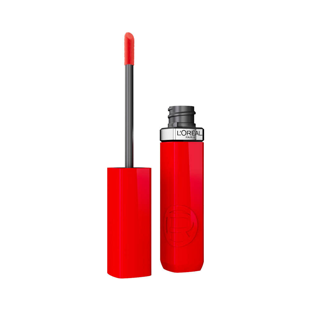 Labial Líquido L’Oréal Paris Infallible Laque Resistance 410 Rouge Poppy