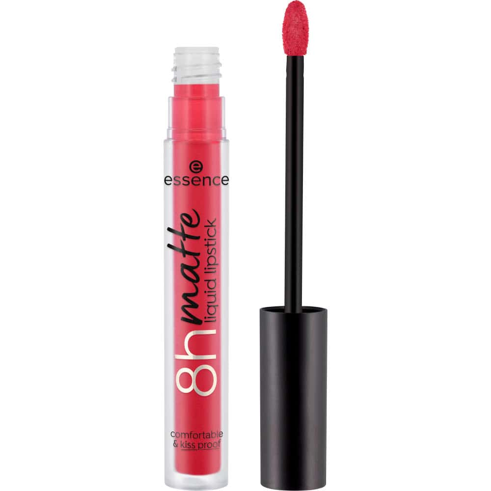 Labial Líquido Essence 8H Matte Liquid Lipstick 07 Classic Red